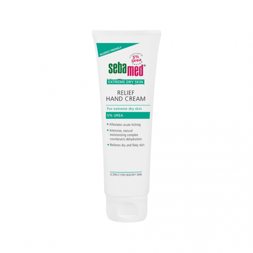 Sebamed Extreme Dry Skin Relief Hand Cream 5 Urea Κρέμα Χεριών Για το Ξηρό Δέρμα 75ml